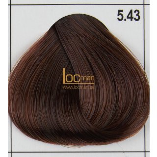 Exicolor Haarfarbe 5.43 hellbraun kupfer-gold 60ml