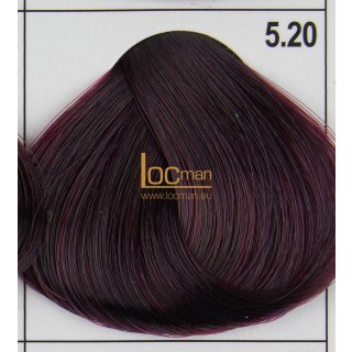 Exicolor Haarfarbe 5.20  hellbraun intensiv-violett 60 ml