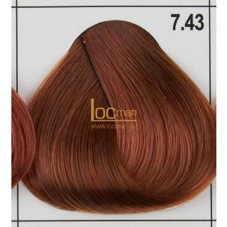 Exicolor Haarfarbe 7.43 mittelblond kupfer-gold 60ml