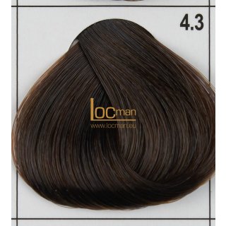 Exicolor Haarfarbe 4.3 mittelbraun gold 60ml